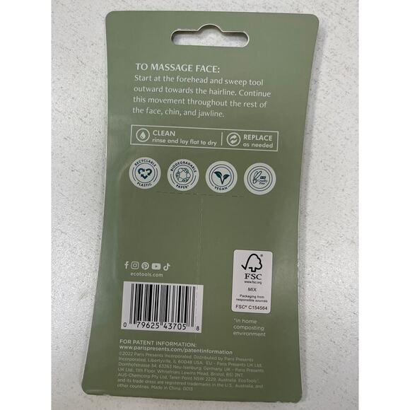 NEW Ecotools Jade Gua Sha Stone. KK463 - Picture 2 of 2